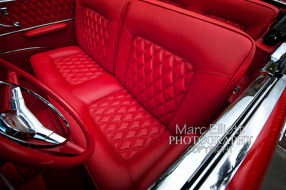 Lots of Red 1957 Chevy Bel Air