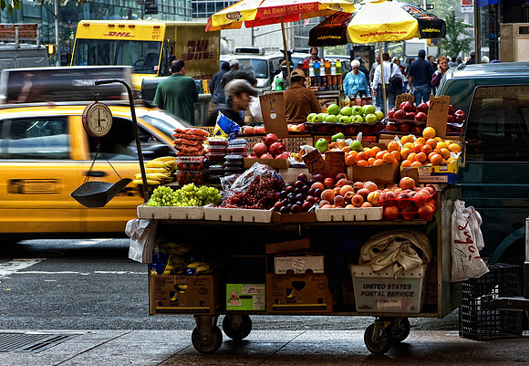 Street Vender in Manhattan